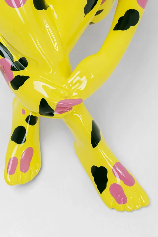 KARE Design Figura decorativa Gangster Dog Giallo 80cm - KARE> Decorazioni In Piedi