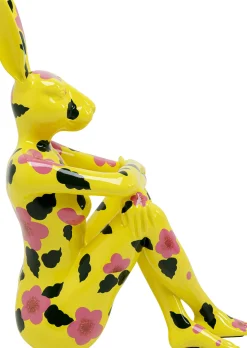 KARE Design Figura decorativa Gangster Rabbit Giallo 80cm - KARE></noscript> Decorazioni In Piedi