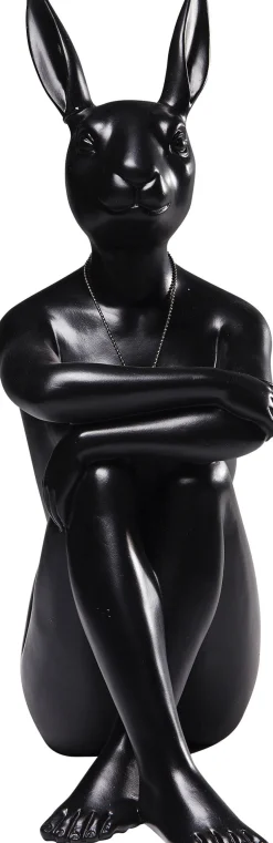 KARE Design FIGURA DECORATIVA GANGSTER RABBIT NERO - KARE></noscript> Statuette Decorative