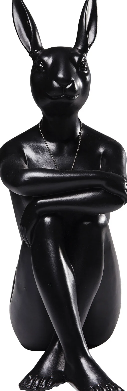 KARE Design FIGURA DECORATIVA GANGSTER RABBIT NERO - KARE> Statuette Decorative