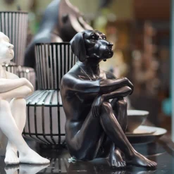 KARE Design Figura Decorativa Gangster Dog Nero - KARE></noscript> Statuette Decorative