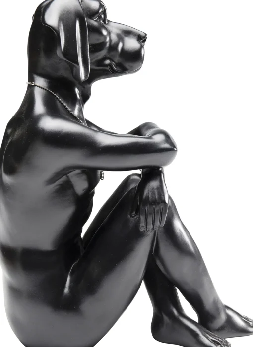 KARE Design Figura Decorativa Gangster Dog Nero - KARE> Statuette Decorative