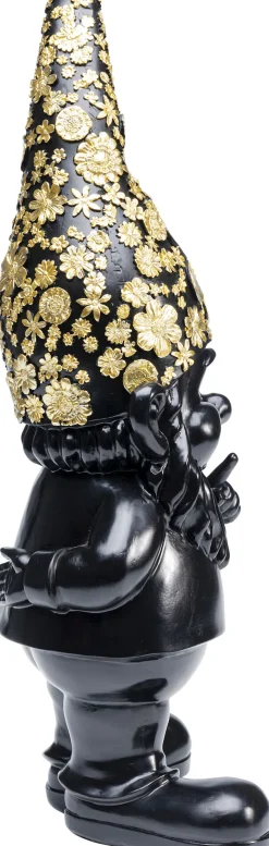 KARE Design Figura decorativa Gnome Standing nero-oro 46cm - KARE></noscript> Statuette Decorative