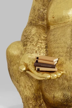 KARE Design Figura decorativa Gorilla oro XXL 249 cm - KARE></noscript> Decorazioni In Piedi