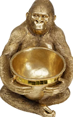 KARE Design Figura decorativa Holding Bowl oro 41cm - KARE></noscript> Statuette Decorative