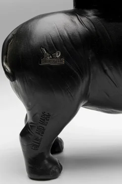 KARE Design Figura decorativa Rhino Nero 41cm - KARE></noscript> Statuette Decorative