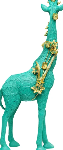 KARE Design Figurina decorativa Flower Giraffe verde 76cm - KARE></noscript> Statuette Decorative