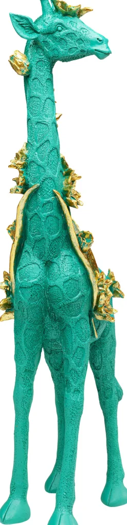 KARE Design Figurina decorativa Flower Giraffe verde 76cm - KARE></noscript> Statuette Decorative