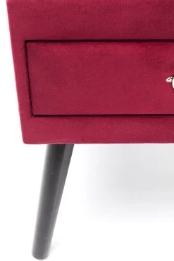 KARE Design FOOT STOOL DRAWER RED - KARE></noscript> Sgabello