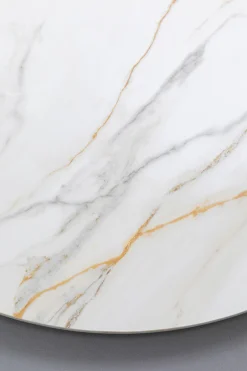 KARE Design Invito tavolo rotondo ceramica Bianco Ø90cm - KARE> Tavoli