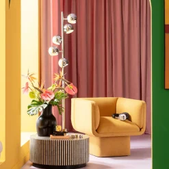 KARE Design Lampada a Stelo Calotta Cromato 5 - KARE> Lampade Da Terra