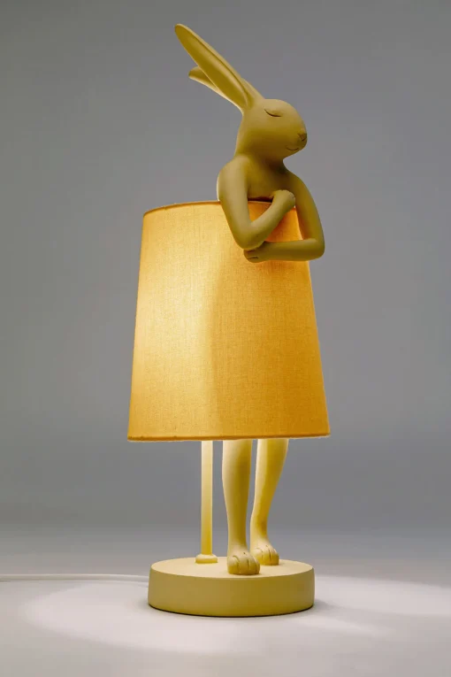 KARE Design Lampada da tavolo Animal Rabbit Champagne/Peach 50cm - KARE> Lampade Da Tavolo