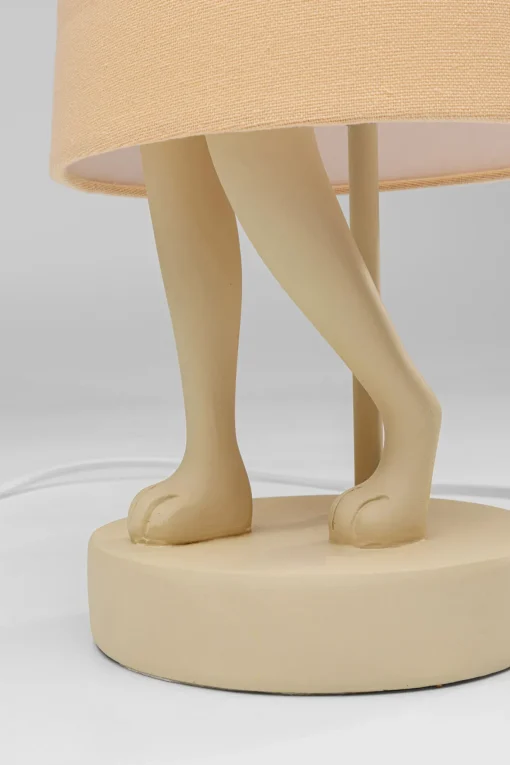 KARE Design Lampada da tavolo Animal Rabbit Champagne/Peach 50cm - KARE> Lampade Da Tavolo
