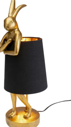 KARE Design Lampada da tavolo Animal Rabbit oro/nero 50cm - KARE></noscript> Lampade Da Tavolo