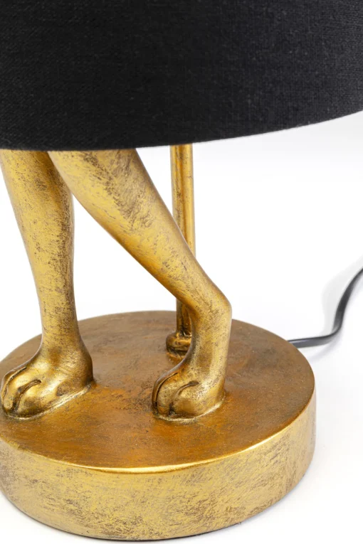 KARE Design Lampada da tavolo Animal Rabbit oro/nero 50cm - KARE> Lampade Da Tavolo
