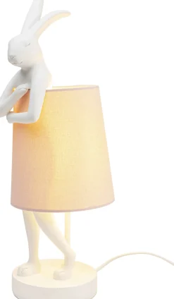 KARE Design Lampada da tavolo Animal Rabbit bianco/rosa 50cm - KARE></noscript> Lampade Da Tavolo