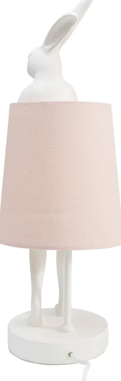 KARE Design Lampada da tavolo Animal Rabbit bianco/rosa 50cm - KARE></noscript> Lampade Da Tavolo