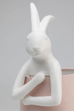 KARE Design Lampada da tavolo Animal Rabbit bianco/rosa 50cm - KARE></noscript> Lampade Da Tavolo