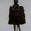KARE Design Lampada da tavolo Animal Rabbit Fur nero/oro 68cm - KARE> Lampade Da Tavolo