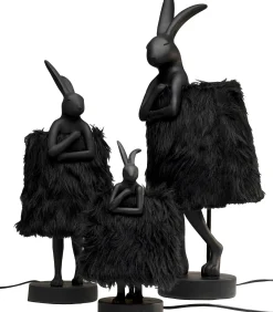 KARE Design Lampada da tavolo Animal Rabbit Fur nero/oro 68cm - KARE></noscript> Lampade Da Tavolo