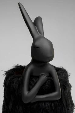 KARE Design Lampada da tavolo Animal Rabbit Fur nero/oro 68cm - KARE></noscript> Lampade Da Tavolo