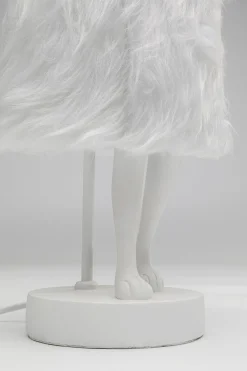 KARE Design Lampada da tavolo Animal Rabbit Fur bianco/argento 50cm - KARE></noscript> Lampade Da Tavolo