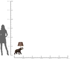 KARE Design Lampada Da Tavolo Animal Elephant Safari - KARE></noscript> Lampade Da Tavolo