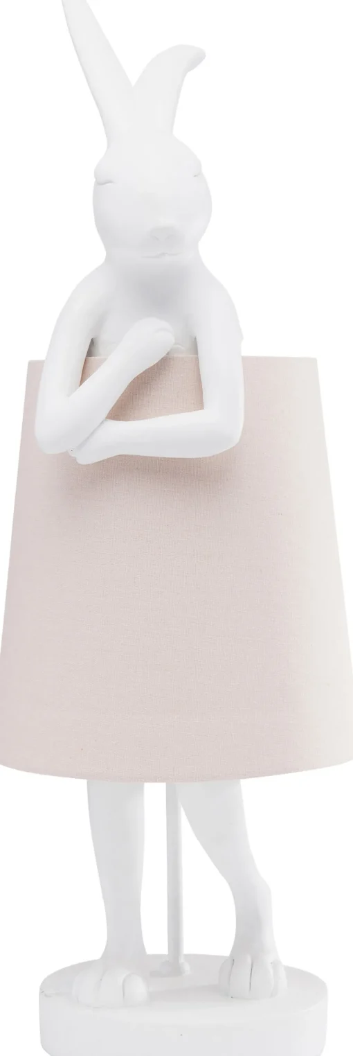 KARE Design Lampada Da Tavolo Animal Rabbit Bianco 68cm - KARE> Lampade Da Tavolo