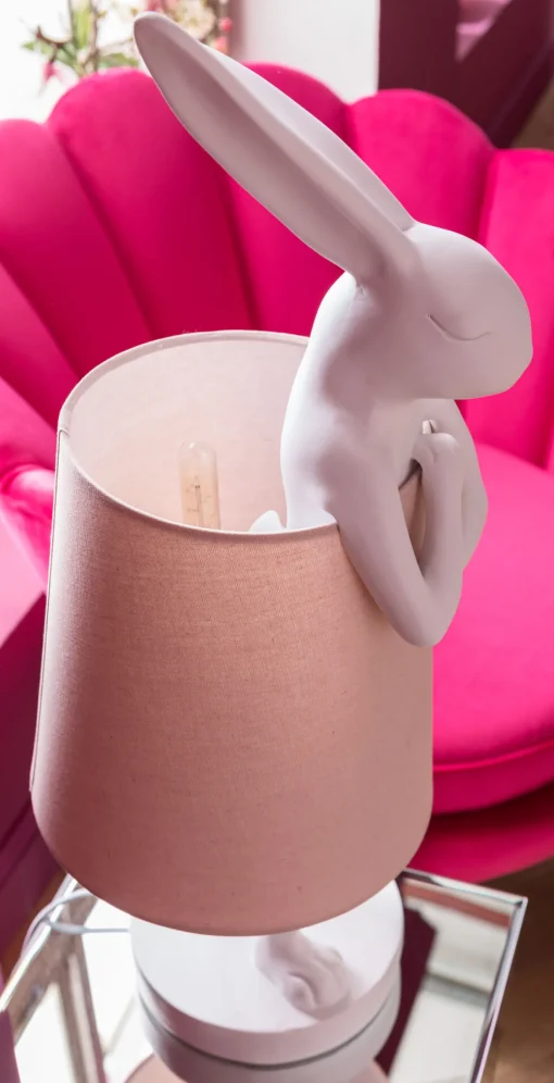KARE Design Lampada Da Tavolo Animal Rabbit Bianco 68cm - KARE> Lampade Da Tavolo