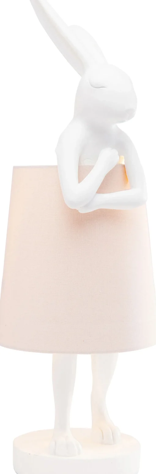KARE Design Lampada Da Tavolo Animal Rabbit Bianco 68cm - KARE> Lampade Da Tavolo
