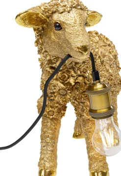 KARE Design Lampada da tavolo Animal Flower Sheep oro 36cm - KARE></noscript> Lampade Da Tavolo