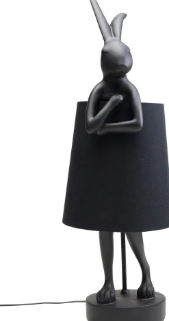 KARE Design Lampada da tavolo Animal Rabbit nero opaco 68cm - KARE> Lampade Da Tavolo