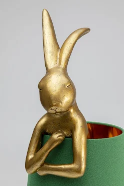KARE Design Lampada da tavolo Animal Rabbit oro/verde 68cm - KARE></noscript> Lampade Da Tavolo