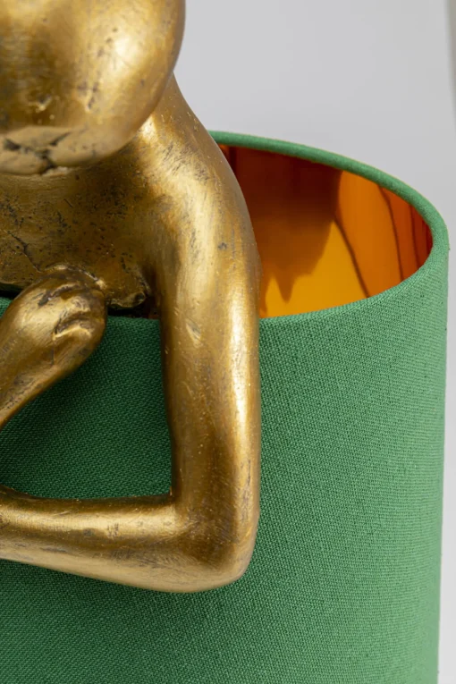 KARE Design Lampada da tavolo Animal Rabbit oro/verde 68cm - KARE> Lampade Da Tavolo