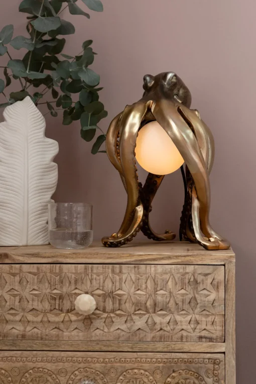 KARE Design Lampada Da Tavolo Animal Octopus - KARE> Lampade Da Tavolo