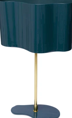 KARE Design Lampada da tavolo Cloudy ovale Petrol 49cm - KARE></noscript> Lampade Da Tavolo