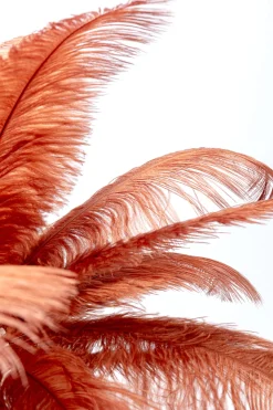 KARE Design Lampada da tavolo Feather Palm Rusty Red 60cm - KARE></noscript> Lampade Da Tavolo