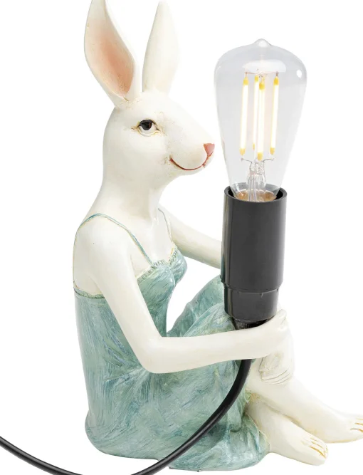 KARE Design Lampada da tavolo Girl Rabbit 21cm - KARE> Lampade Da Tavolo
