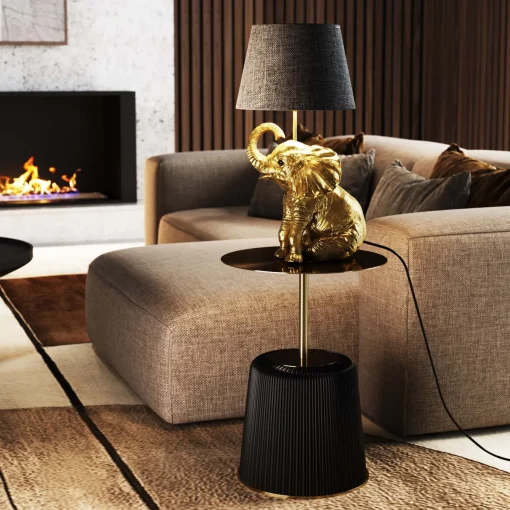 KARE Design Lampada da tavolo Happy Elefant 48cm - KARE> Lampade Da Tavolo