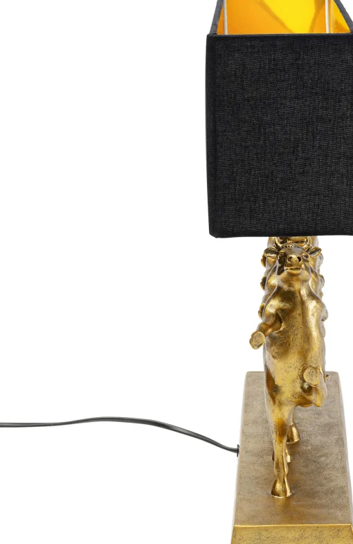KARE Design Lampada da tavolo Mucche Danzanti Nero - KARE> Lampade Da Tavolo