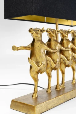 KARE Design Lampada da tavolo Mucche Danzanti Nero - KARE></noscript> Lampade Da Tavolo