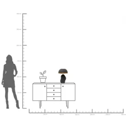 KARE Design Lampada da tavolo Nube nero 48cm - KARE></noscript> Lampade Da Tavolo