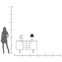 KARE Design Lampada da tavolo Orso Disco 40cm - KARE></noscript> Lampade Da Tavolo