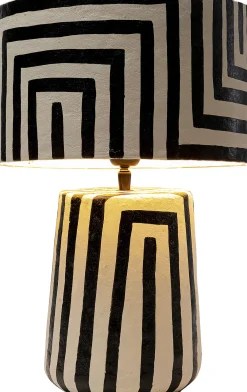 KARE Design Lampada da tavolo Strisce 44cm - KARE> Lampade Da Tavolo