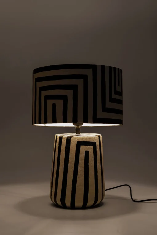 KARE Design Lampada da tavolo Strisce 44cm - KARE> Lampade Da Tavolo