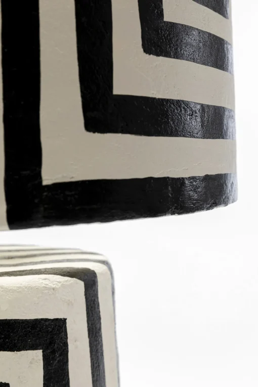 KARE Design Lampada da tavolo Strisce 44cm - KARE> Lampade Da Tavolo