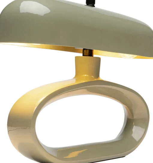 KARE Design Lampada da tavolo Suki verde salvia 26cm - KARE> Lampade Da Tavolo