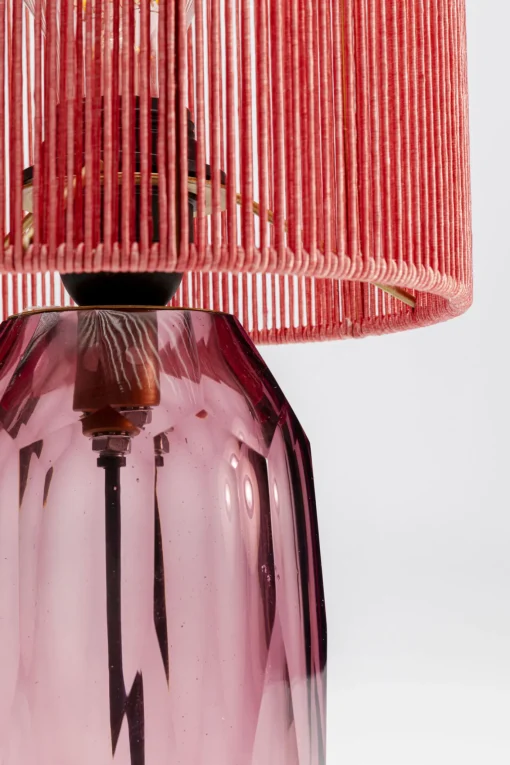 KARE Design Lampada da tavolo Vecchio fuchsia 42cm - KARE> Lampade Da Tavolo