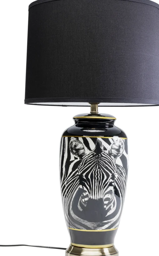 KARE Design Lampada da tavolo Zebra face 71cm - KARE> Lampade Da Tavolo