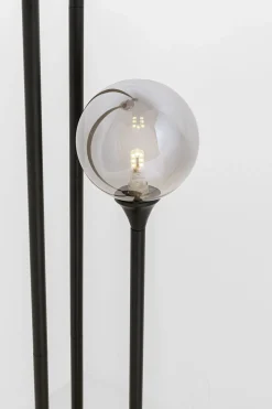 KARE Design Lampada da terra Al Capone Tre nero 175cm - KARE></noscript> Lampade Da Terra